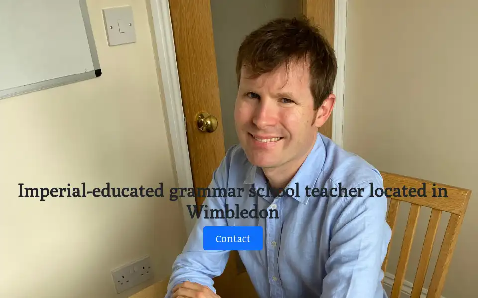 Screenshot of thomasmckennantutors.com