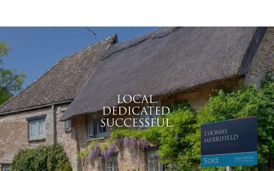 Screenshot of thomasmerrifield.co.uk