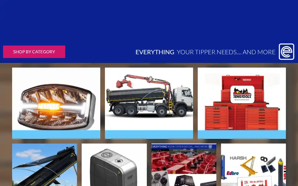 Screenshot of thompsonseparts.co.uk