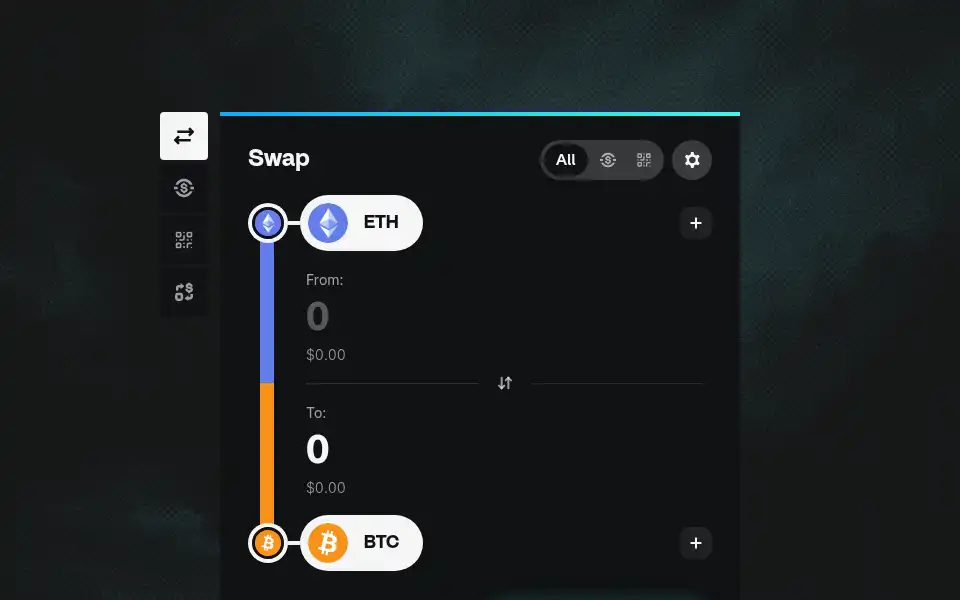 Screenshot of thorswap.finance