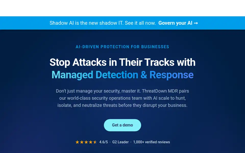 Screenshot of threatdown.com