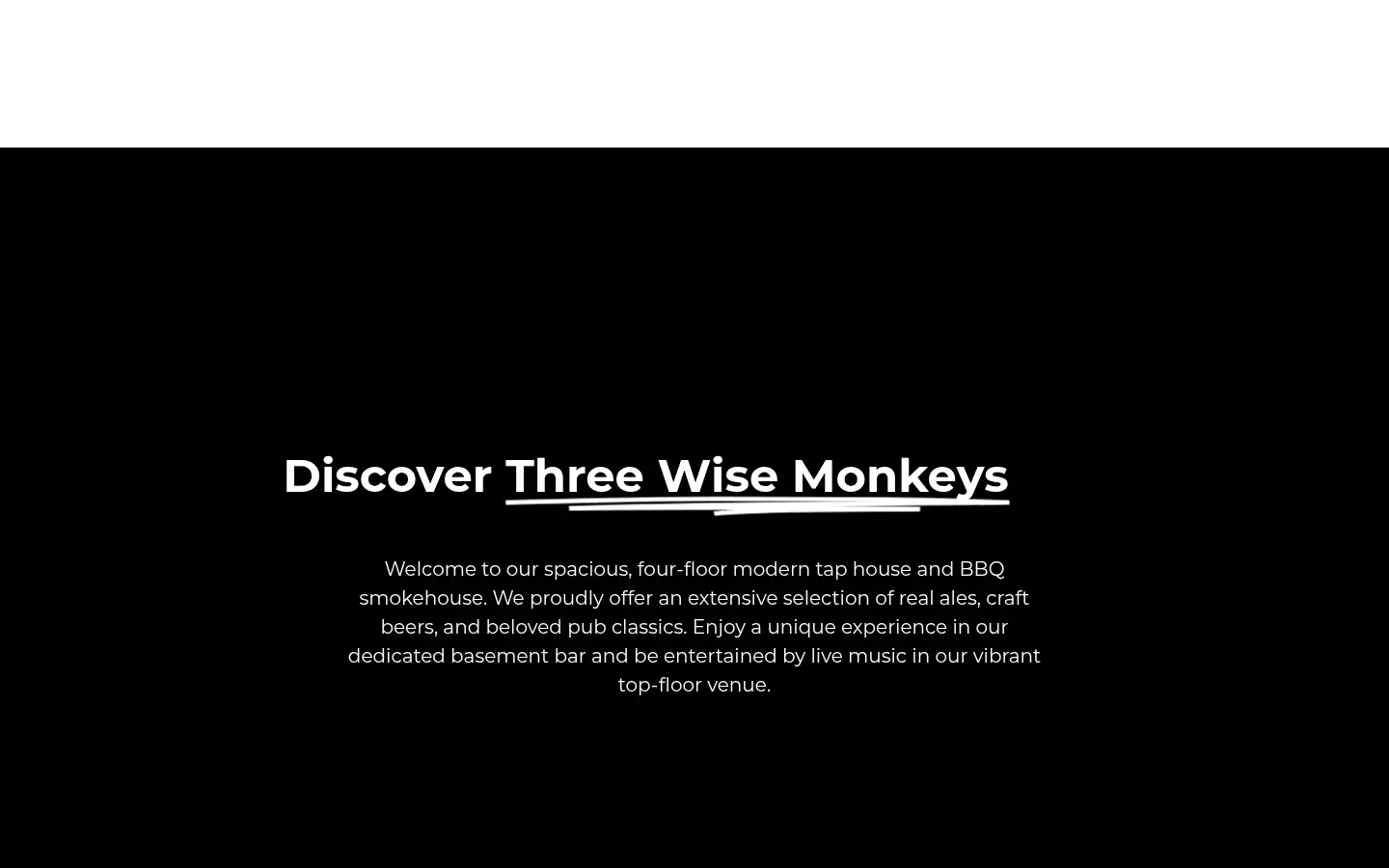 Screenshot of threewisemonkeyscolchester.com
