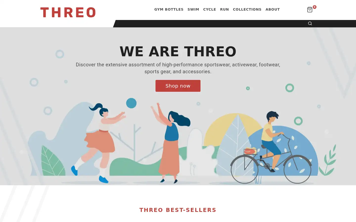 Screenshot of threo.co.uk