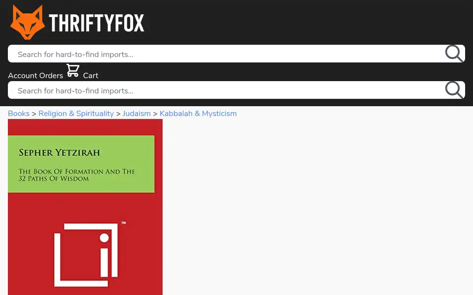 Screenshot of thriftyfox.co.nz