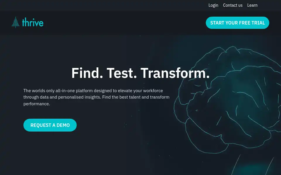 Screenshot of thrivetech.co