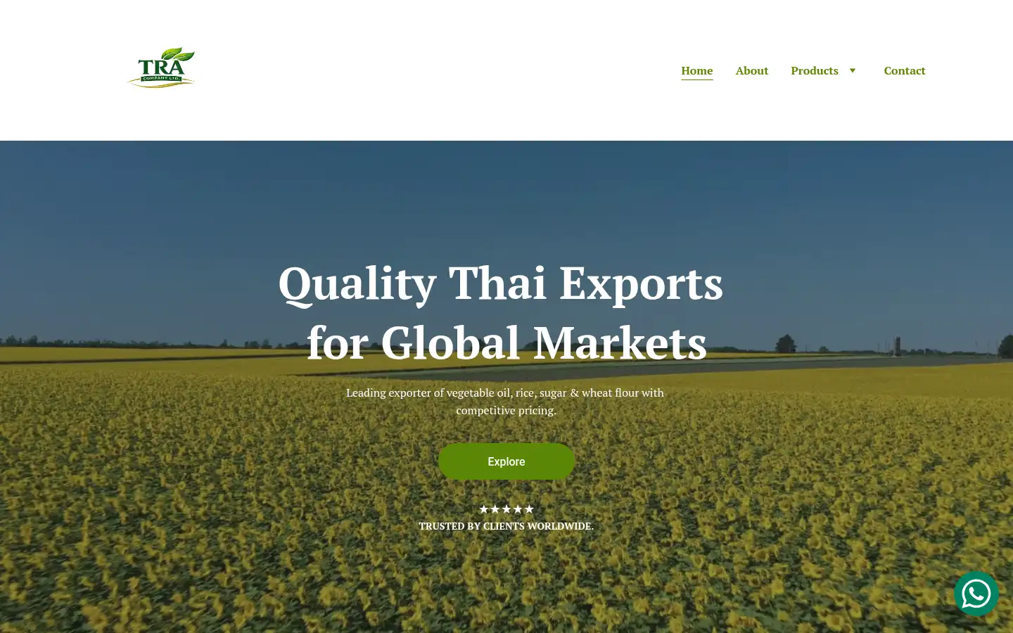 Screenshot of thtcompanyltd.com