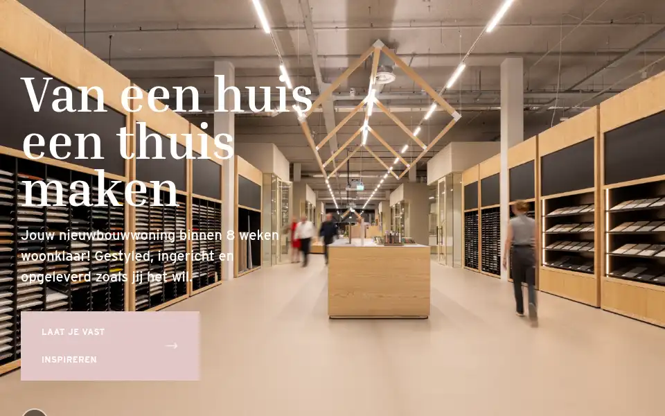 Screenshot of thuis-deshowroom.nl