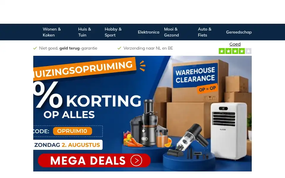 Screenshot of thuisxl.nl