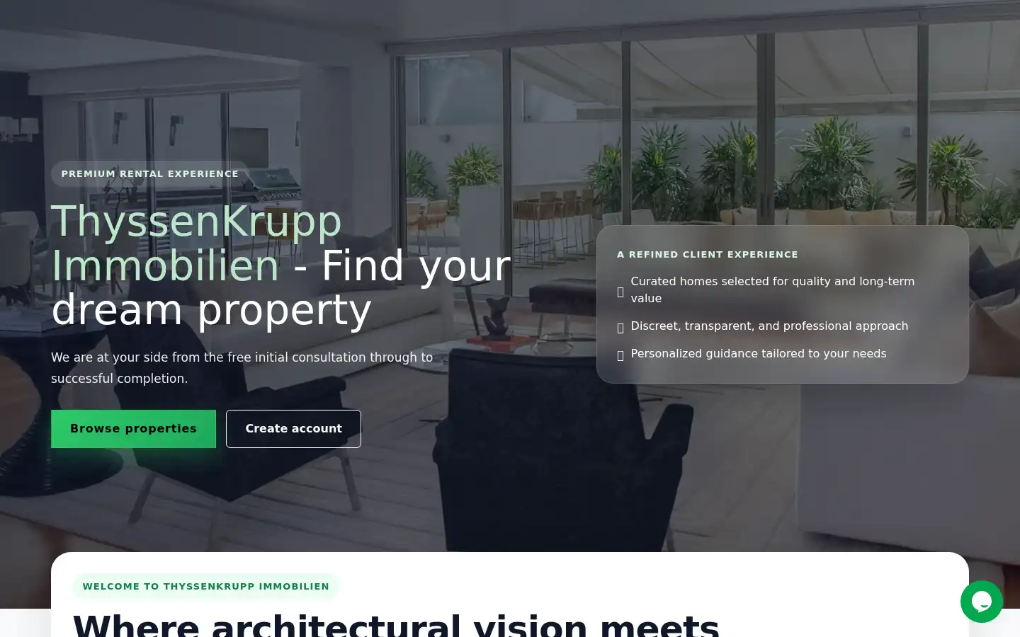 Screenshot of thyssenkrupp-immo.de