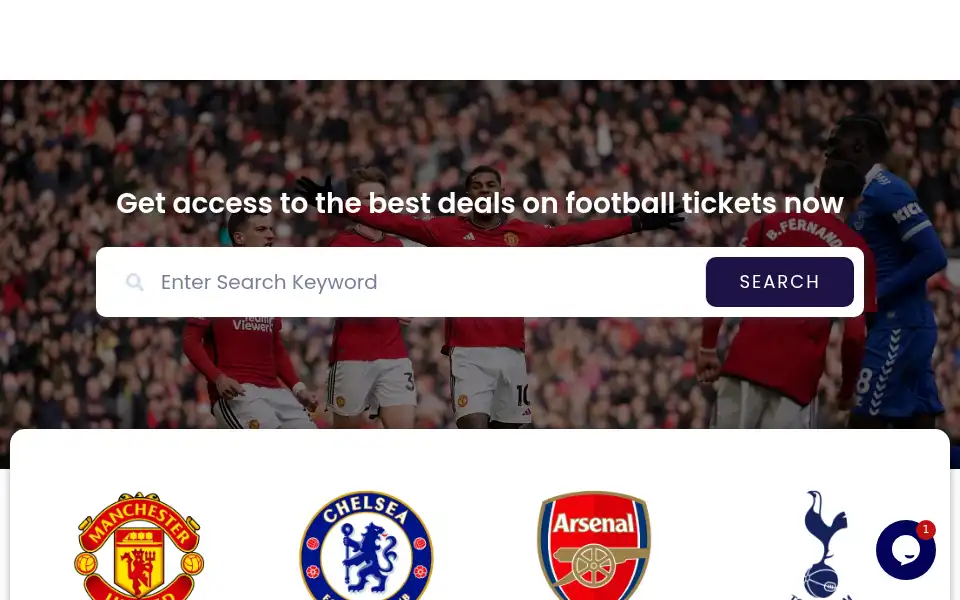 Screenshot of tickago.com
