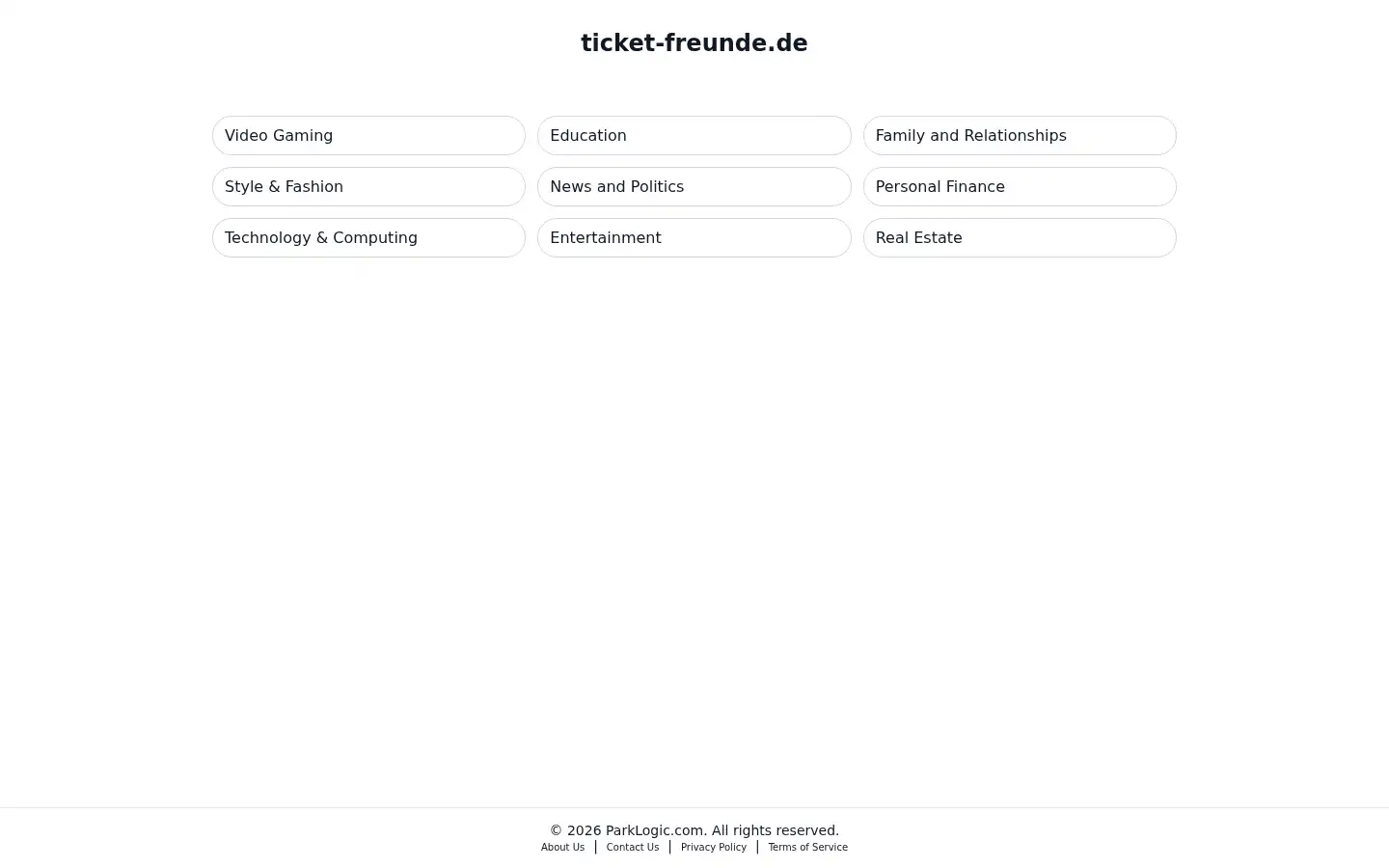 Screenshot of ticket-freunde.de