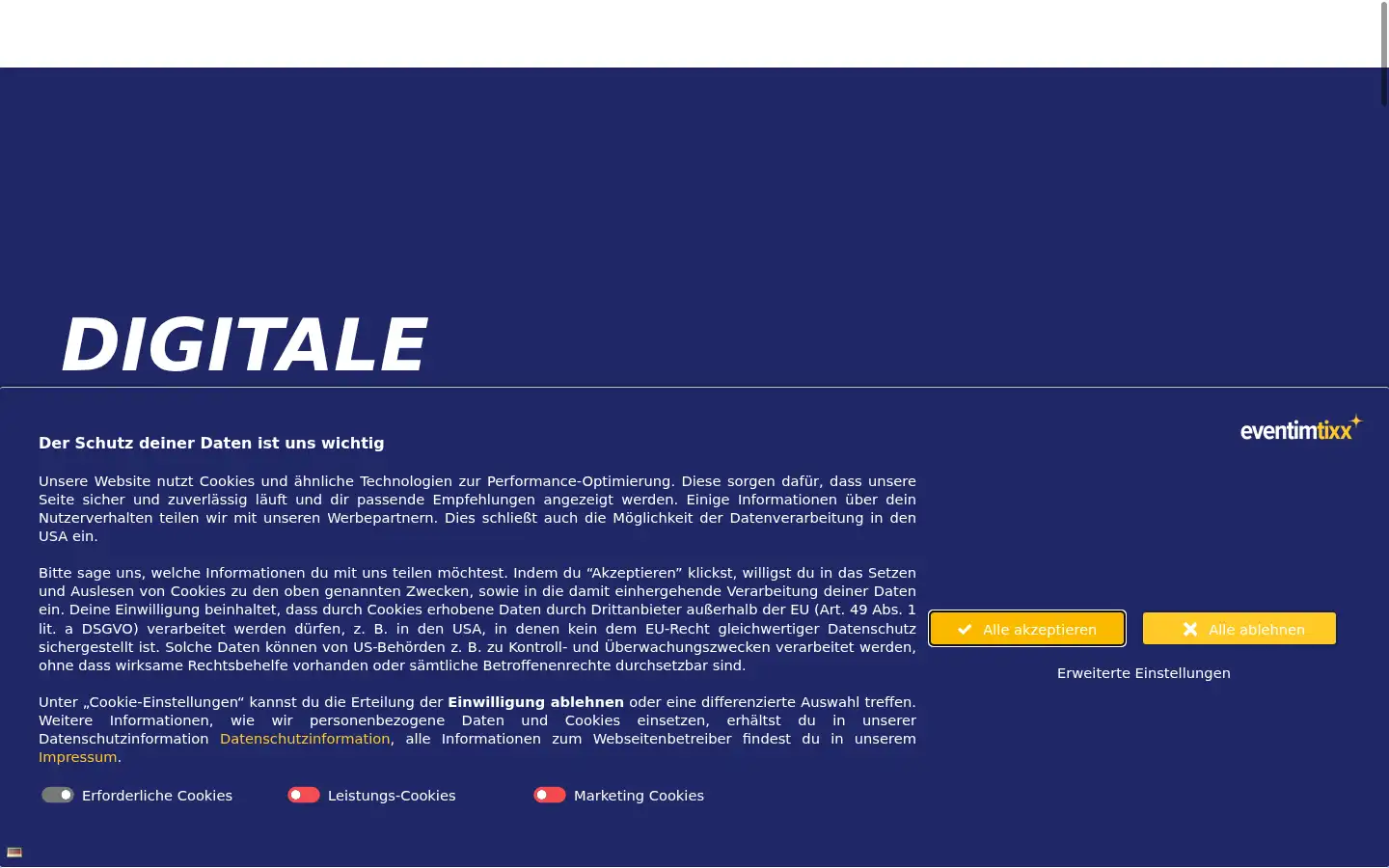 Screenshot of ticket-onlineshop.com