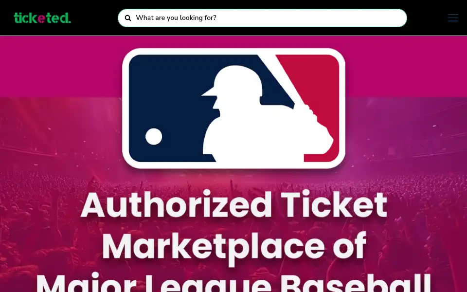 Screenshot of ticketed.co