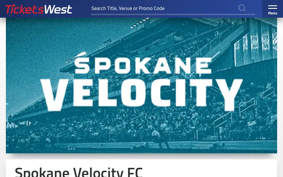 Screenshot of ticketswest.com