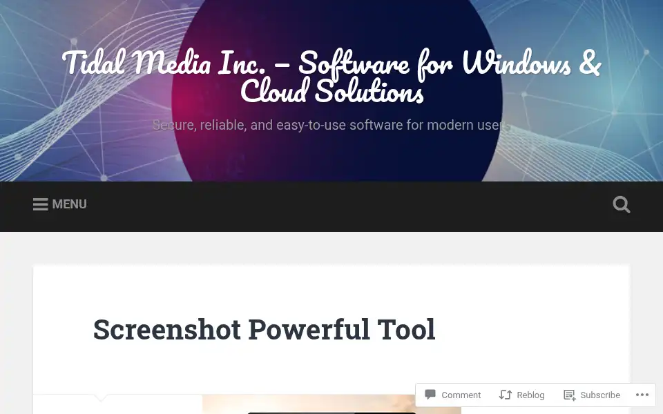 Screenshot of tidalmediainc.com