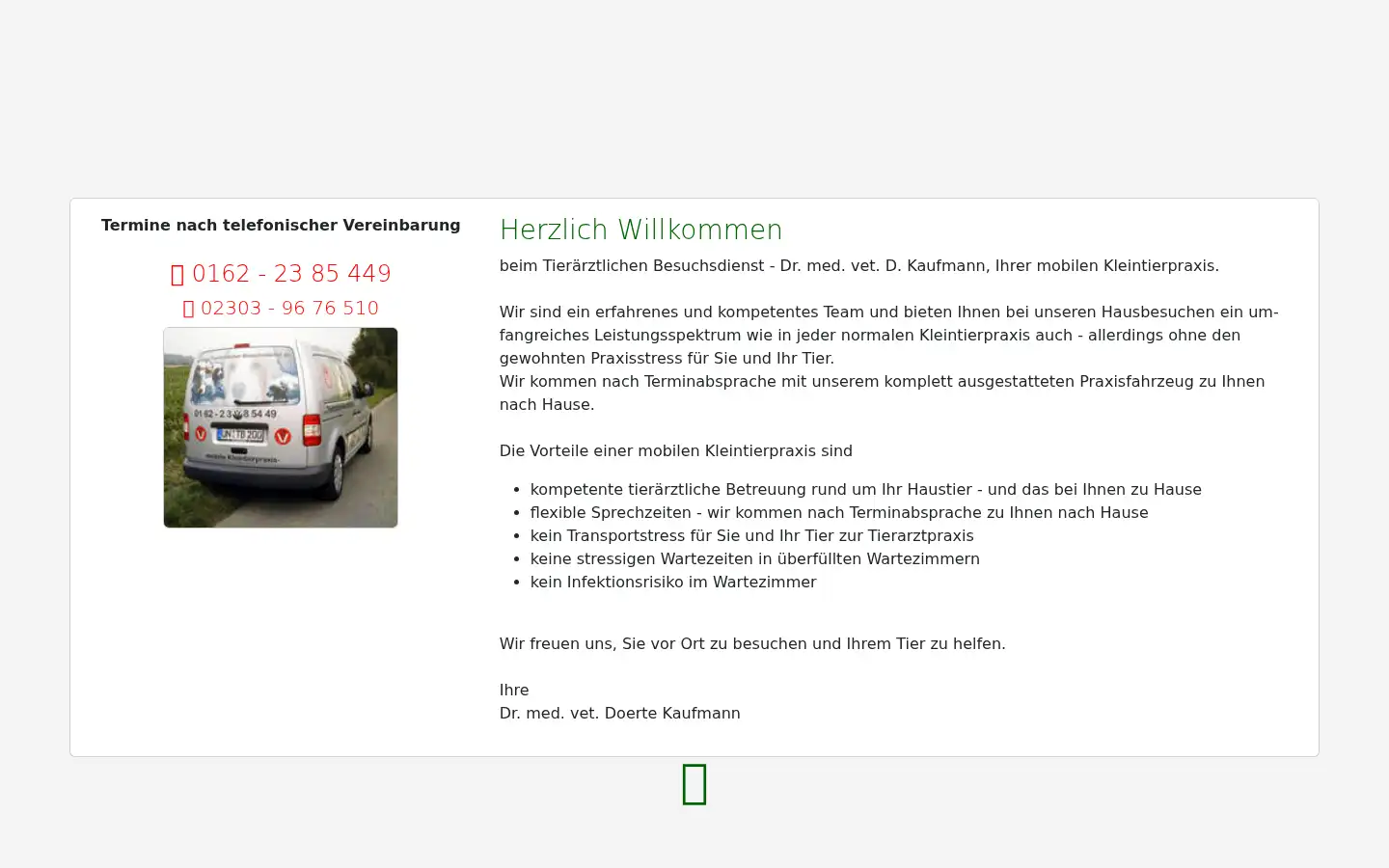 Screenshot of tieraerztlicher-besuchsdienst.de
