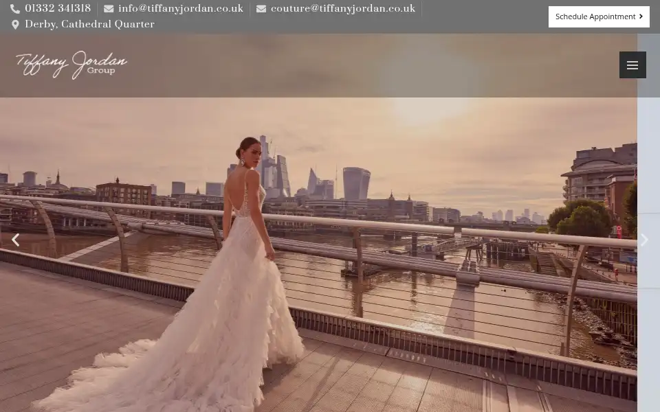 Screenshot of tiffanyjordan.co.uk