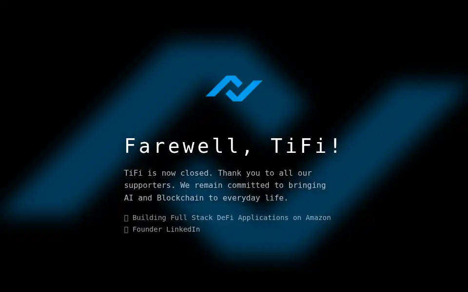 Screenshot of tifi.net