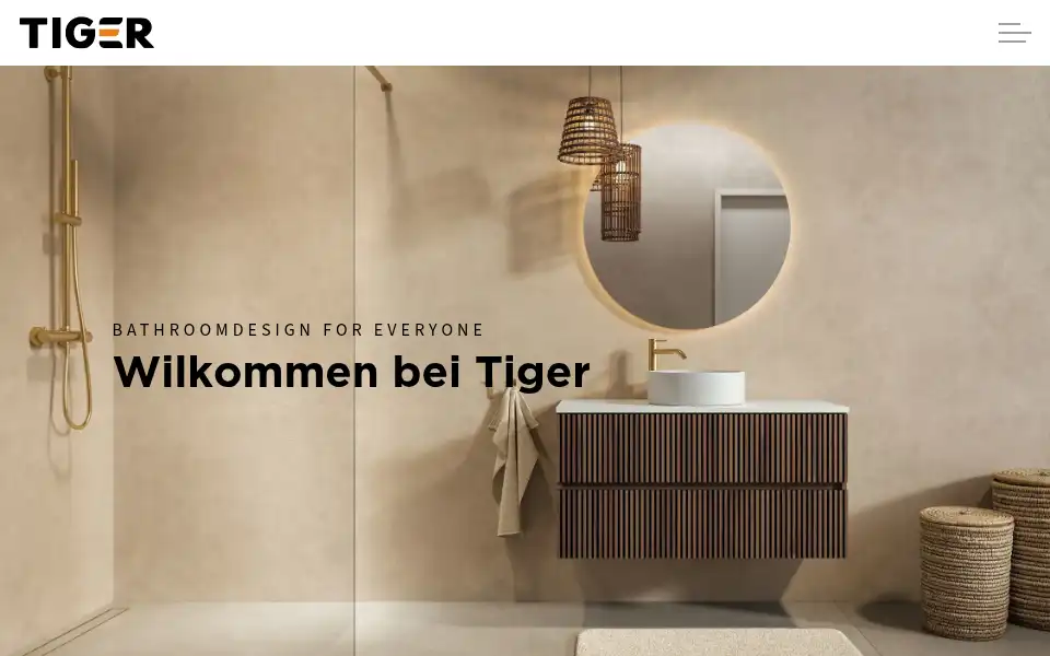 Screenshot of tiger.nl