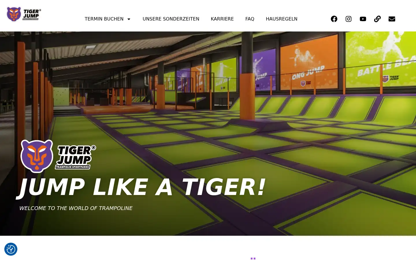 Screenshot of tigerjump.de