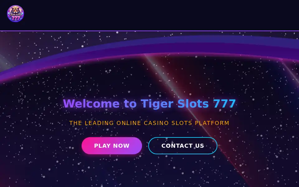 Screenshot of tigerslots777.com