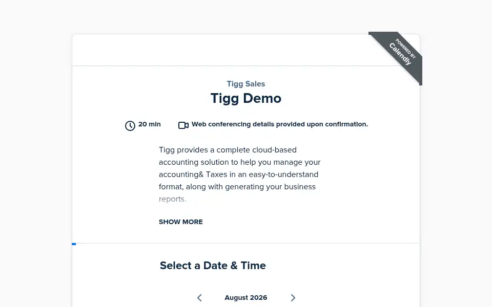 Screenshot of tiggapp.com