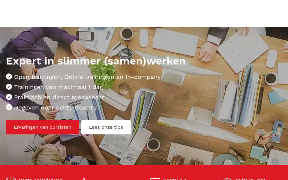 Screenshot of tijdwinst.com