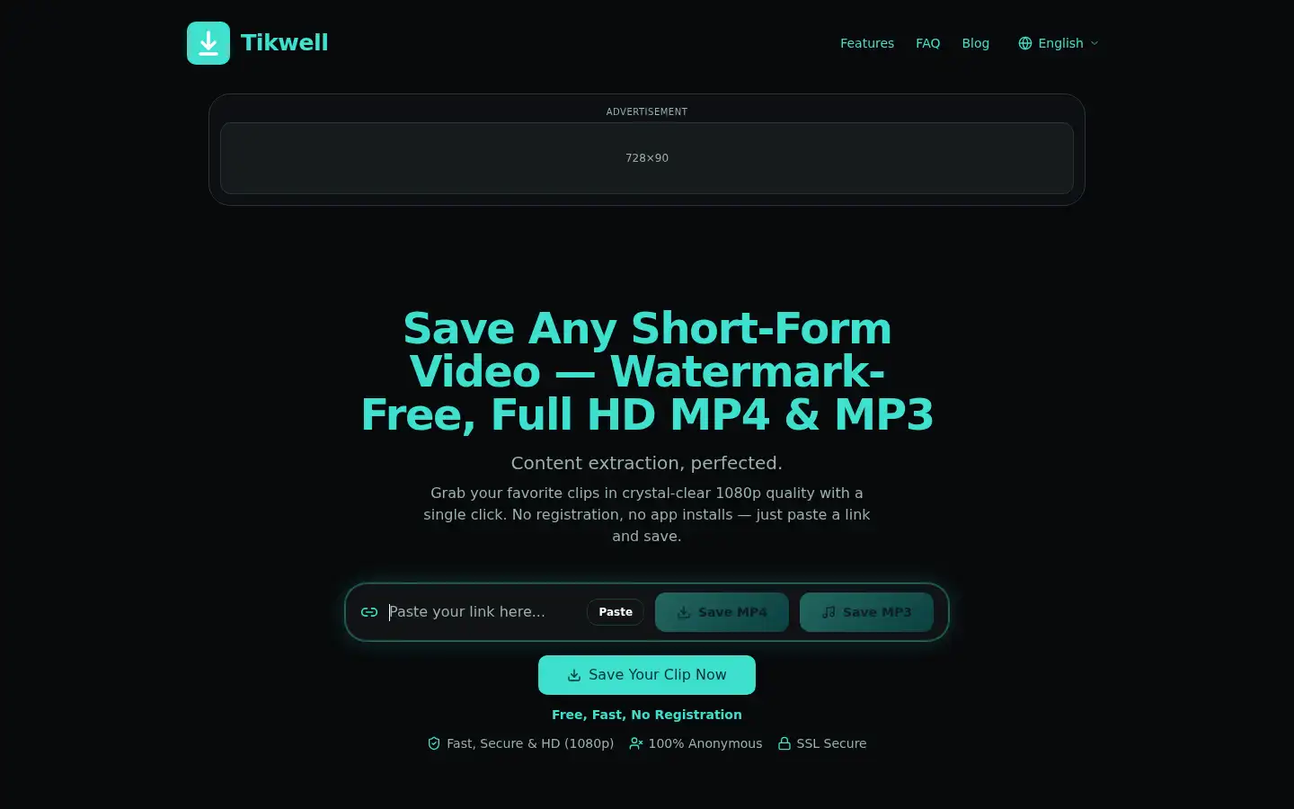 Screenshot of tikwell.com