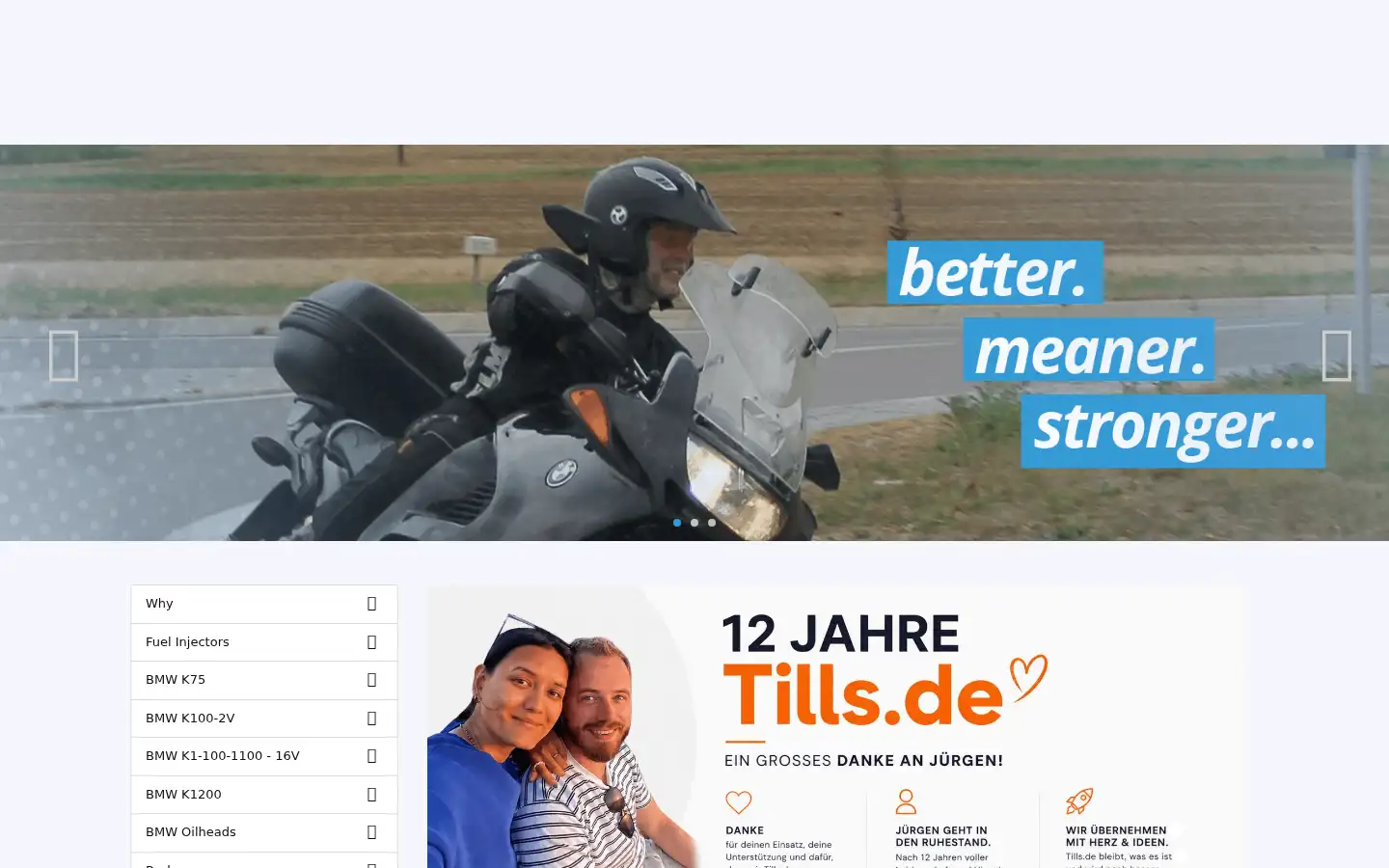 Screenshot of tills.de