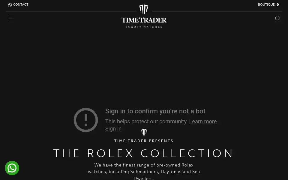 Screenshot of time-trader.co.uk