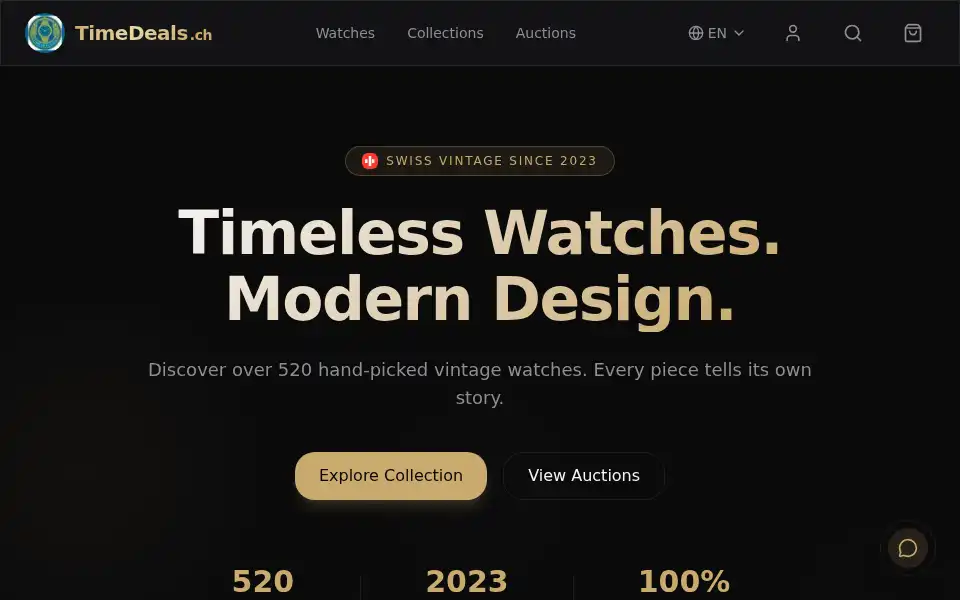 Screenshot of timedeals.ch