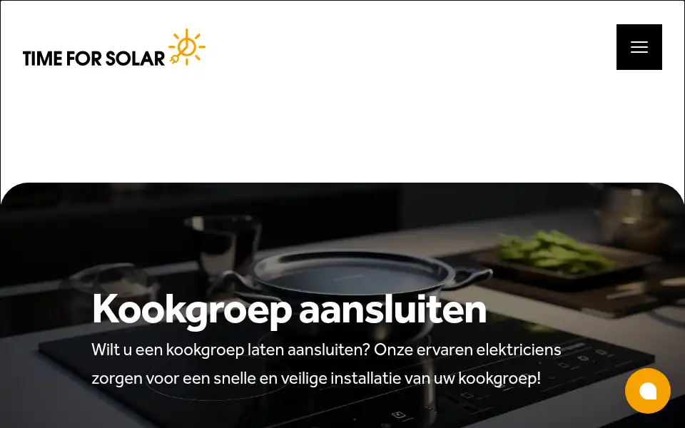 Screenshot of timeforsolar.nl