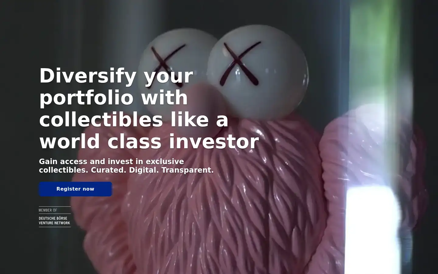 Screenshot of timeless.investments