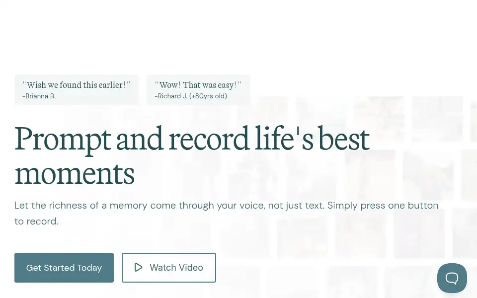 Screenshot of timewell.io