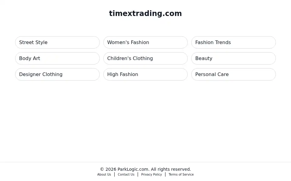 Screenshot of timextrading.com