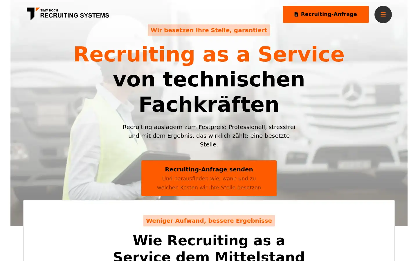 Screenshot of timohoch.de