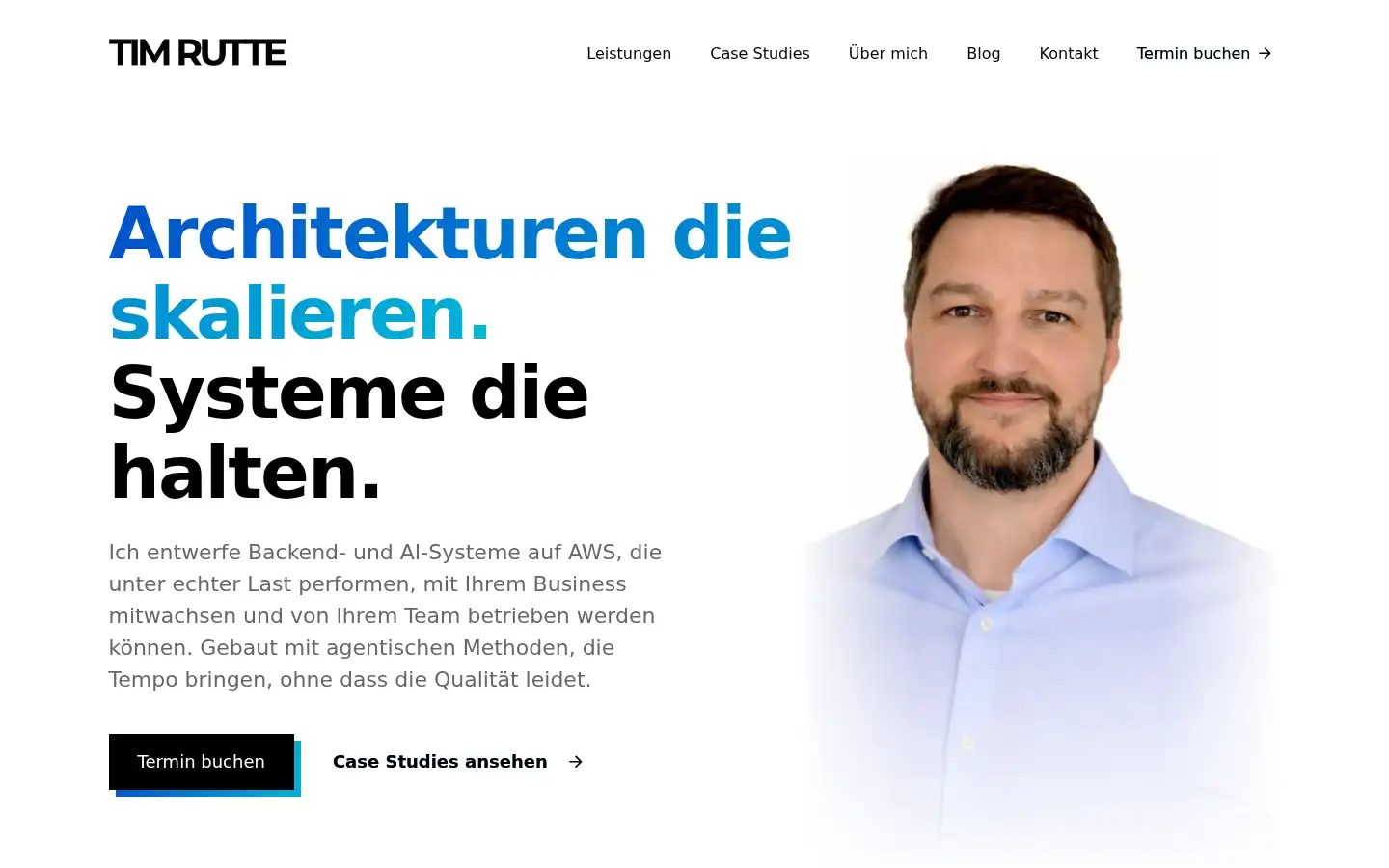 Screenshot of timrutte.de