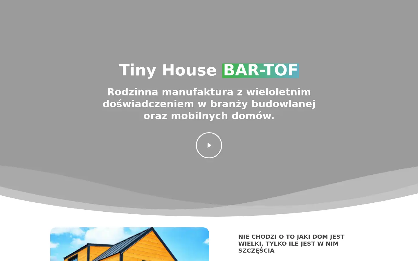 Screenshot of tinyhousebt.com