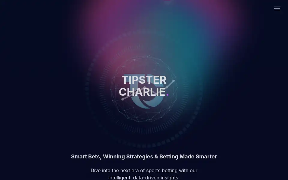 Screenshot of tipstercharlie.co