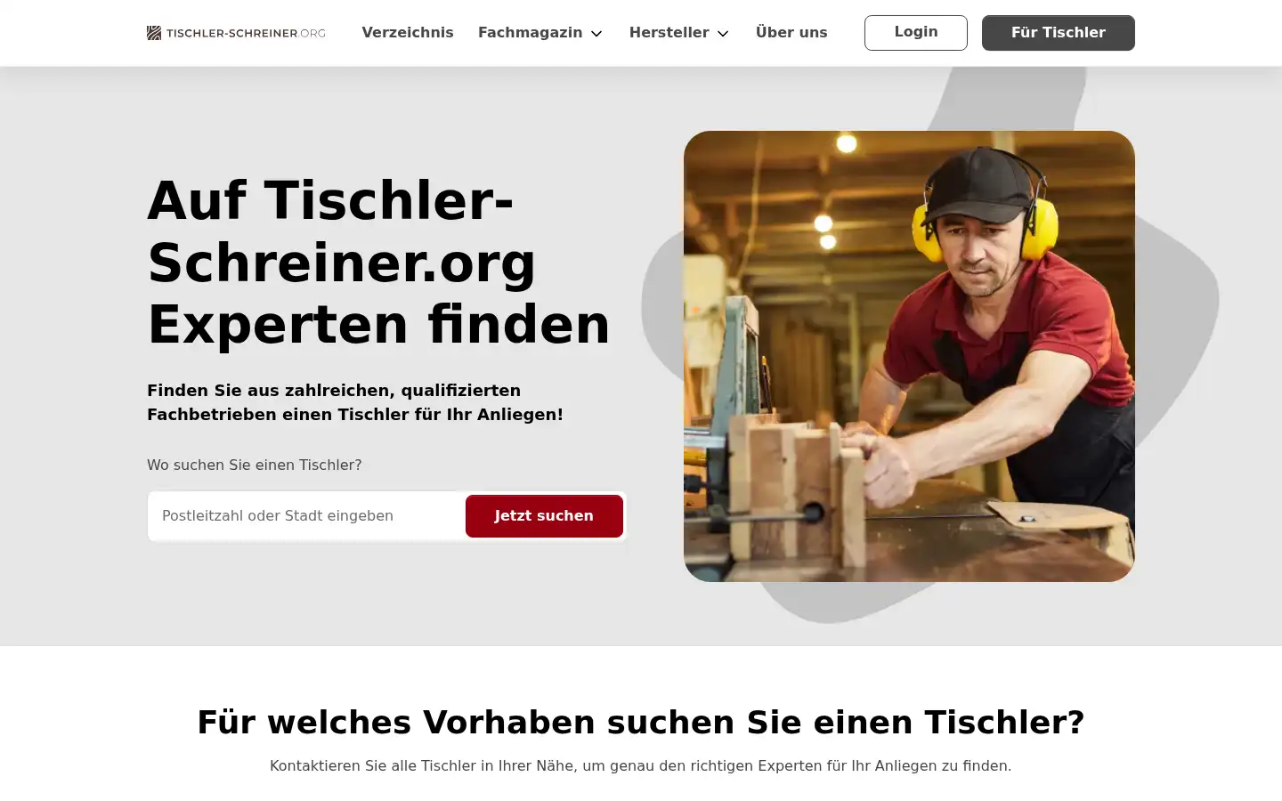 Screenshot of tischler-schreiner.org