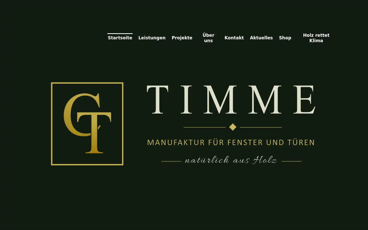 Screenshot of tischlerei-timme.de