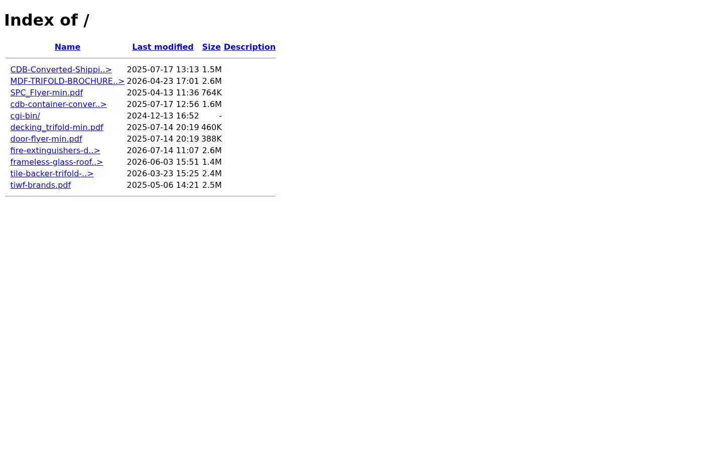 Screenshot of tiwf.co.uk