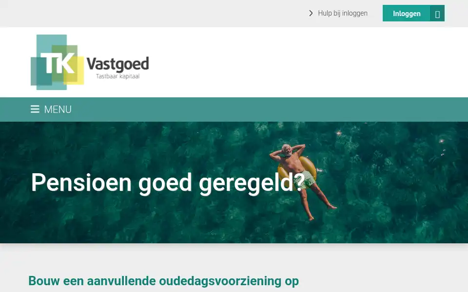 Screenshot of tk-vastgoed.nl
