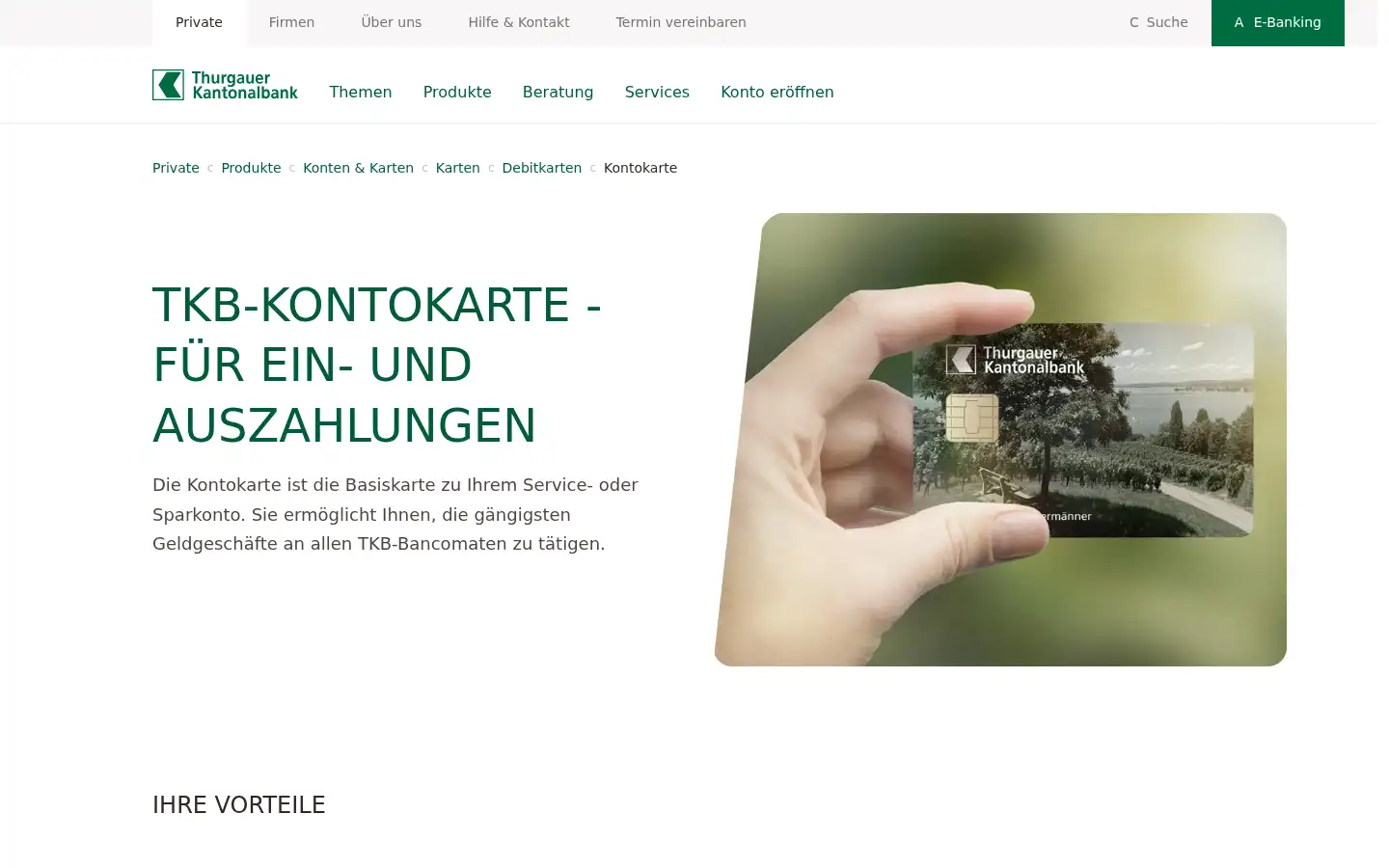 Screenshot of tkb.ch
