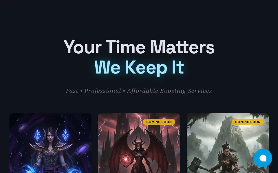 Screenshot of tkgaming.gg