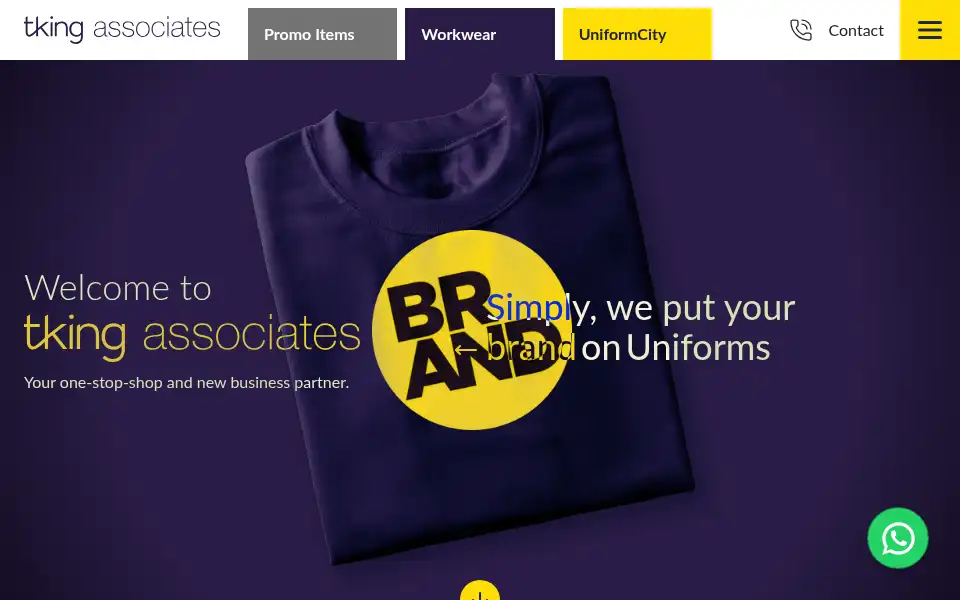 Screenshot of tkingassociates.com