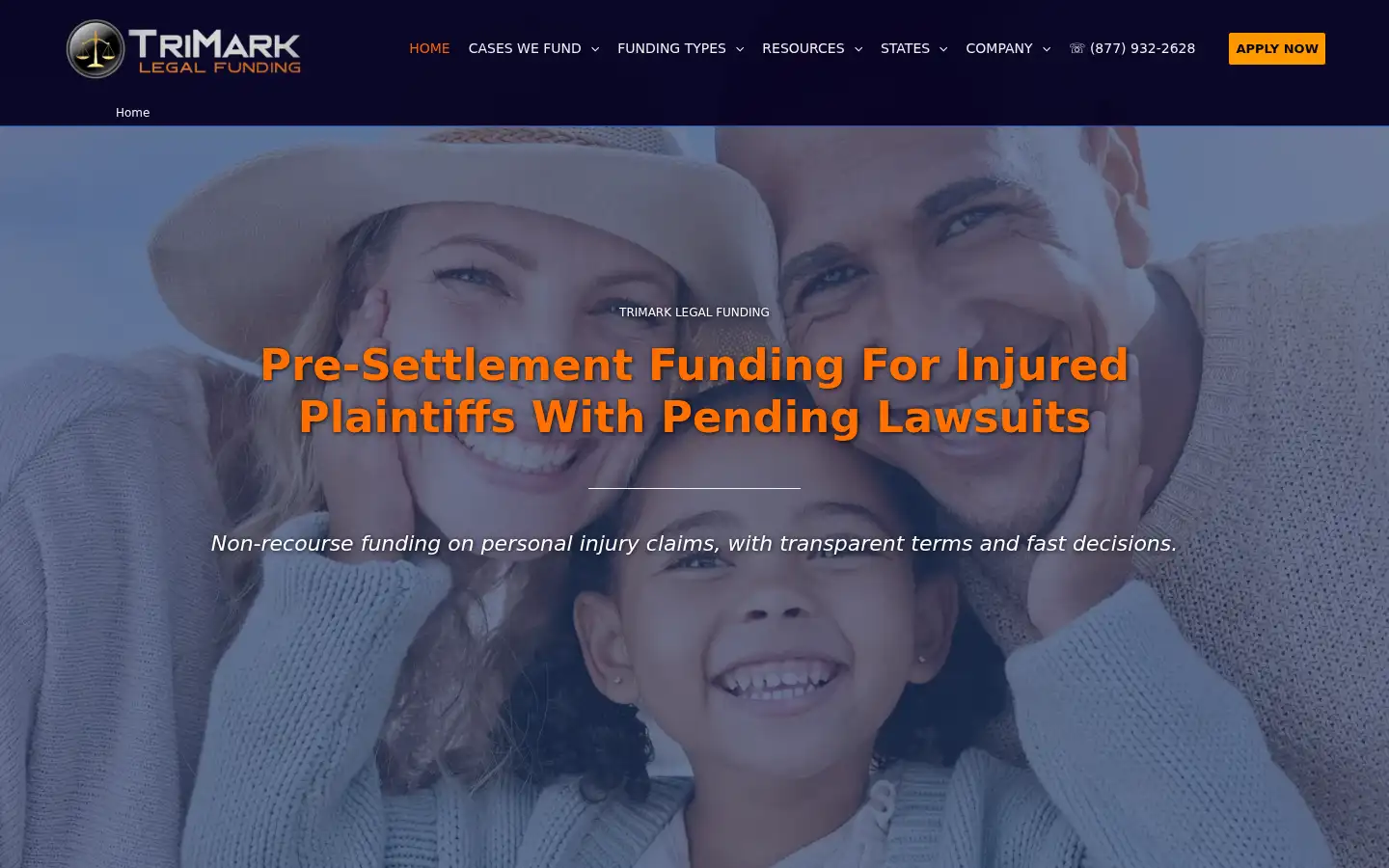 Screenshot of tlfllc.com