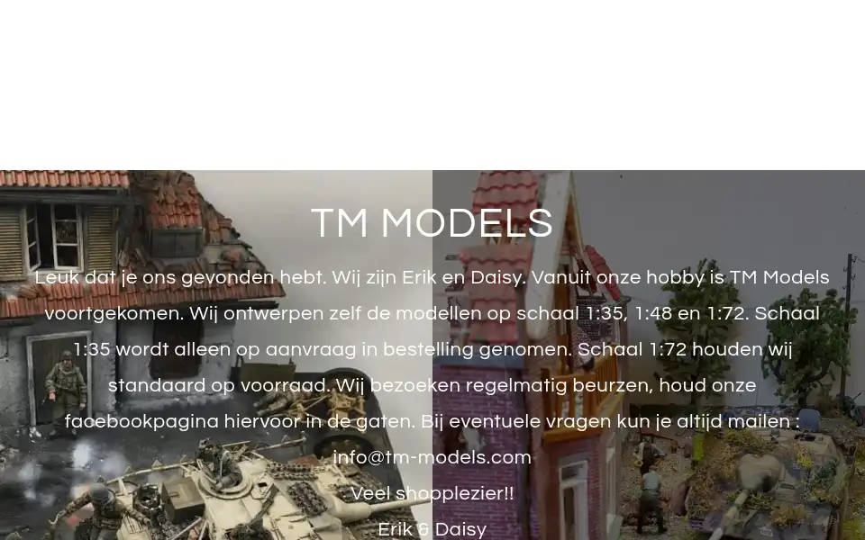 Screenshot of tm-models.com