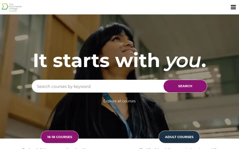 Screenshot of tmc.ac.uk