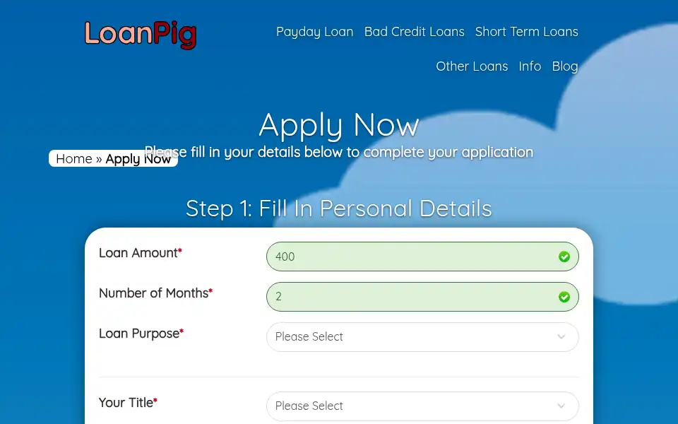 Screenshot of tmhl.uk